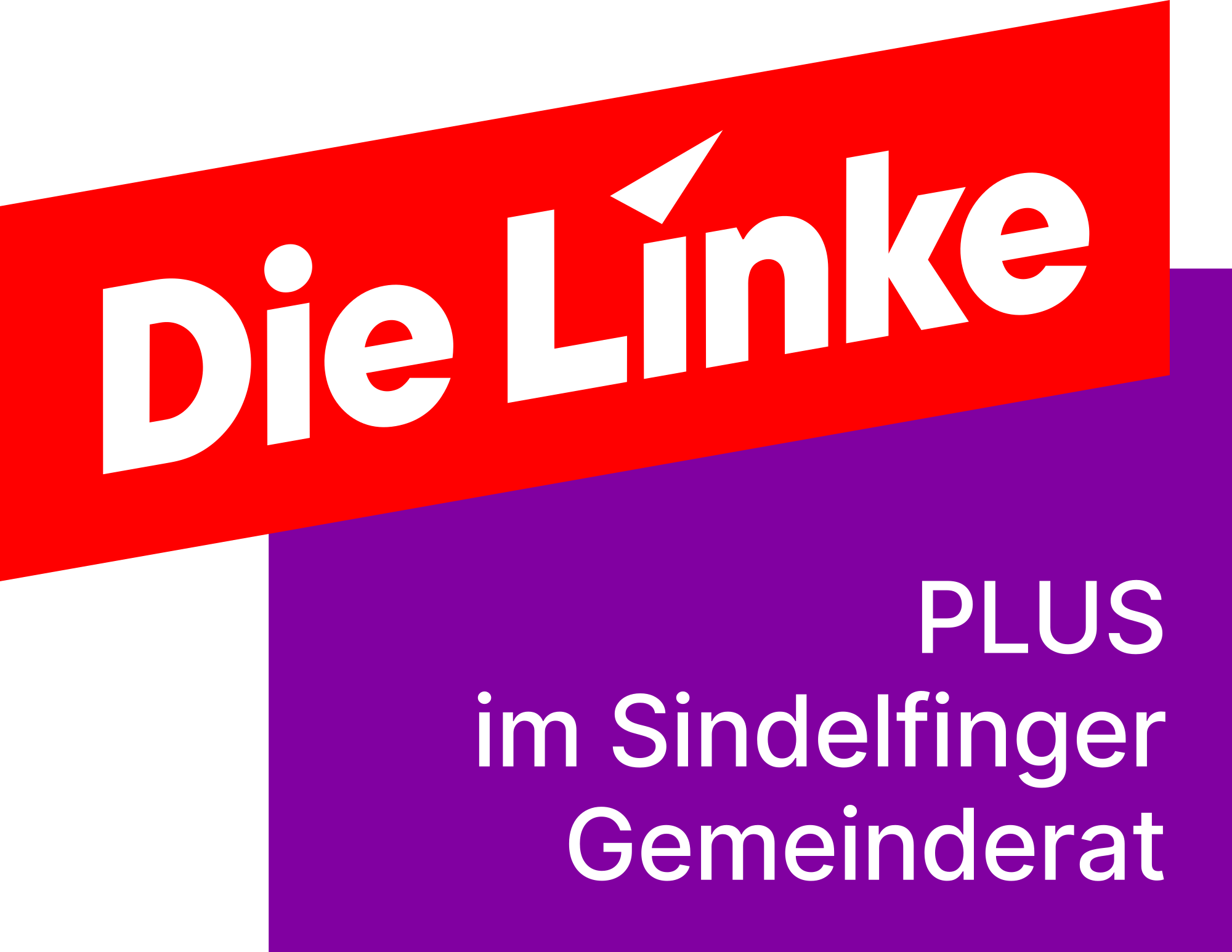 Die Linke plus im sindelfinger gemeinderat Logo Standard RGB